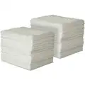 Absorbent Pad,43 Gal.,White,