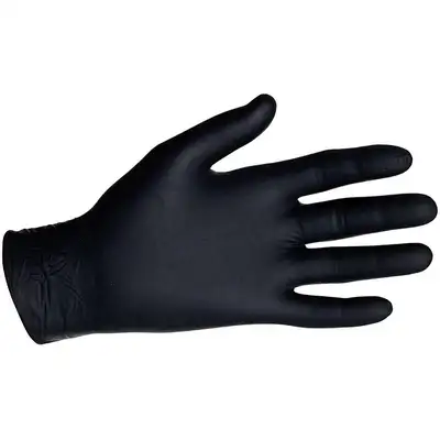 Imp Glove Nitrile 6 Mil Blk XL