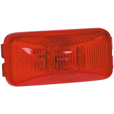 Sealed Lamp Rect.Red #15200R
