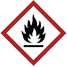 Ghs Flammable Label 2"X2"