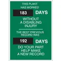 Safety Record Signs