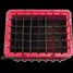 Akro-Mils Divider Box: 0.29 cu ft, 16 1/2 in x 10 7/8 in x 4 in, Red, Polymer, 7 Long Divider Slots Video