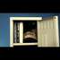 Tennsco Box Locker: 12 in x 12 in x 78 in, 6 Tiers, 1 Units Wide, Louvered, Padlock Hasp, Gray, Gray Video