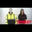 Tingley High Visibility Bomber Jacket, ANSI Class 3, Polyester, Urethane, Yellow/Black, Zipper, Men's Video