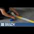 Brady Floor Marking Tape, Striped, Continuous Roll, 4" Width, 1 EA Video