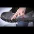 Baffin Miner Boot, 11, EE, Men's, Black, Steel Toe Type, 1 PR Video