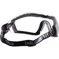 Bolle Safety Anti-Fog, Scratch-Resistant Non-Vented Dust Goggle, Clear Lens
