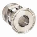 T316L Stainless Steel Female Adapter, Clamp x FNPT Connection Type, 1" Tube Size