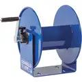 Coxreels Steel, Hand Operated Cord Storage Reel; Blue