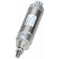 1-1/2" Air Cylinder Bore Dia. with 2" Stroke Stainless Steel , Pivot Mounted Air Cylinder
