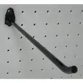Steel Single Rod Pegboard Hook, Screw In Mounting Type, Black
