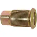 3/4"-16 Yellow Dichromate Inner Cap Nut for Dual Steel Wheels, Right Hand Thread Direction