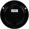 Truck-Lite 44224Y Super 44 LED, Round Front, Park, Turn Light with Fit 'N Forget S.S. Connection