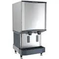 Countertop Ice Dispenser, Ice Maker, Water Dispenser, Ice Production per Day: 525 lb., 26" W X 41" H