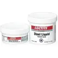 Loctite Steel Liquid: Steel Filled, Self-Leveling, 1 lb, with Temp. Range of Up to 225&deg;F, Gray, 6 hr Cure