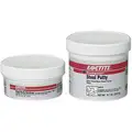 Loctite Steel Putty: Steel Filled, Non-Slumping, 1 lb, with Temp. Range of Up to 225&deg;F, Gray, 6 hr Cure