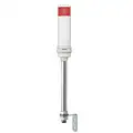 Schneider Electric Tower Light LED Assembly, Support Tube Mountable, 1 Light, Flashing, Steady Light Modes