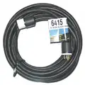 CEP 50 ft. Indoor, Outdoor Extension Cord; Max Amps: 30.0, Number of Outlets: 1, Black