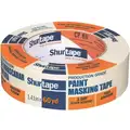 Shurtape Paper Masking Tape, Rubber Tape Adhesive, 5.40 mil Thick, 36mm X 55m, Tan, 1 EA