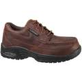 Florsheim Oxford Shoe, 10, EEE, Men's, Copper, Composite Toe Type, 1 PR