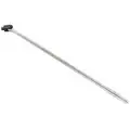 Westward 18" Steel Breaker Bar with 1/2" Drive Size and Chrome Finish