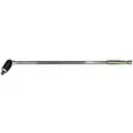 Westward 24" Steel Breaker Bar with 1/2" Drive Size and Chrome Finish