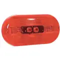 Truck-Lite 9093 Oblong Clearance Marker Replacement Lens; Red