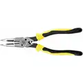 Klein Tools 8-5/8" Solid and Stranded All Purpose Pliers with Crimper, 8 to 16 AWG Solid, 10 to 18 Stranded Wire