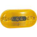 Truck-Lite 9093A Oblong Clearance Marker Replacement Lens; Amber