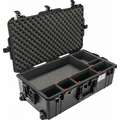 Pelican Protective Air Case, 33 3/8" Overall Length, 16" Overall Width, 11 3/4" Overall Depth