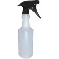 Tough Guy White/Black Polypropylene/Polyethylene Trigger Spray Bottle, 16 oz., 12 PK