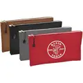 Canvas, Zipper Tool Bag Assortment, Number of Pockets 1, 7" Overall Height