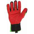 Kong Cut Resistant Impact CR 5 Glove, Armortex Abrasion Resistant Material Palm Material, Green, XL, PR