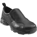 Nautilus Safety Footwear Loafer Shoe, 12, W, Men's, Black, Steel Toe Type, 1 PR