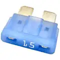 BLO & GLO ATO Mini Fuse, 15 A, 12VDC, Blue