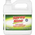 Spray Nine Disinfectant Cleaner, 1 gal. Jug, Citrus Liquid, Ready to Use, 4 PK