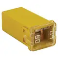 Cartridge JCASE Fuse, 60 A with 32 VDC Voltage Rating, Yellow