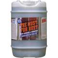 Rust Remover and Inhibitor, 5 gal. Jug, Unscented Liquid, Ready to Use, 1 EA