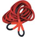 Polypropylene Kinetic Energy Recovery Rope; 30 ft. L, 7/8" Dia., Red