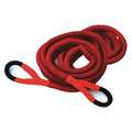 Polypropylene Kinetic Energy Recovery Rope; 30 ft. L, 1-1/2" Dia., Red
