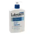 Lubriderm Hand and Body Lotion, Unscented, 16 oz Pump Bottle, 12 PK