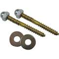 Bolt Set, Fits Brand Universal Fit, For Use with Series Universal Fit, Toilets, Most Toilets