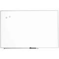 Gloss-Finish Melamine Dry Erase Board, Wall Mounted, 23"H x 34"W, White