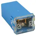 Cartridge JCASE Fuse, 20 A with 32 VDC Voltage Rating, Blue