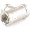 Tee: 304 Stainless Steel, 3/4 in x 3/4 in x 3/4 in Fitting Pipe Size, Class 150, 49.5 mm Overall Lg