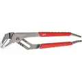 Milwaukee Straight Jaw Groove Joint Tongue and Groove Pliers, Comfort Grip Handle