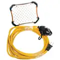 CEP 6.6W LED Magnetic Temporary Job Site Light Stringer, Yellow, 900 Lumens