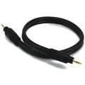 9180890 ft. 9184906" Stereo Audio, Heavy-Duty Audio Cable, Black; For Use With Portable Audio Devices