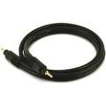 9181814 ft. Stereo Audio, Heavy-Duty Audio Cable, Black; For Use With Portable Audio Devices