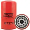 Spin-On Oil Filter, Length: 6-7/16", Outside Dia.: 3-11/16", Micron Rating: 8